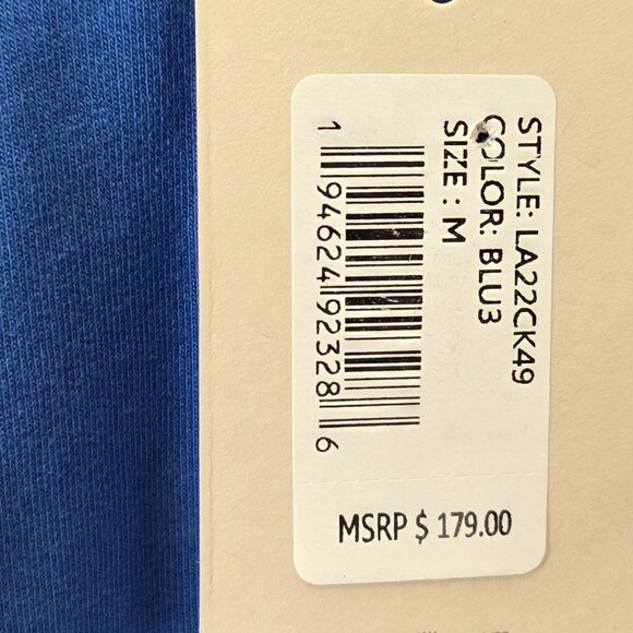 Peter Millar Georgia Vault Lava Wash Crew Sweatshirt Womens Size M Blue NEW - Picture 4 of 6